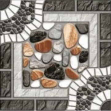 GEMILANG 50X50 CARIBIYA BLACK (TK)